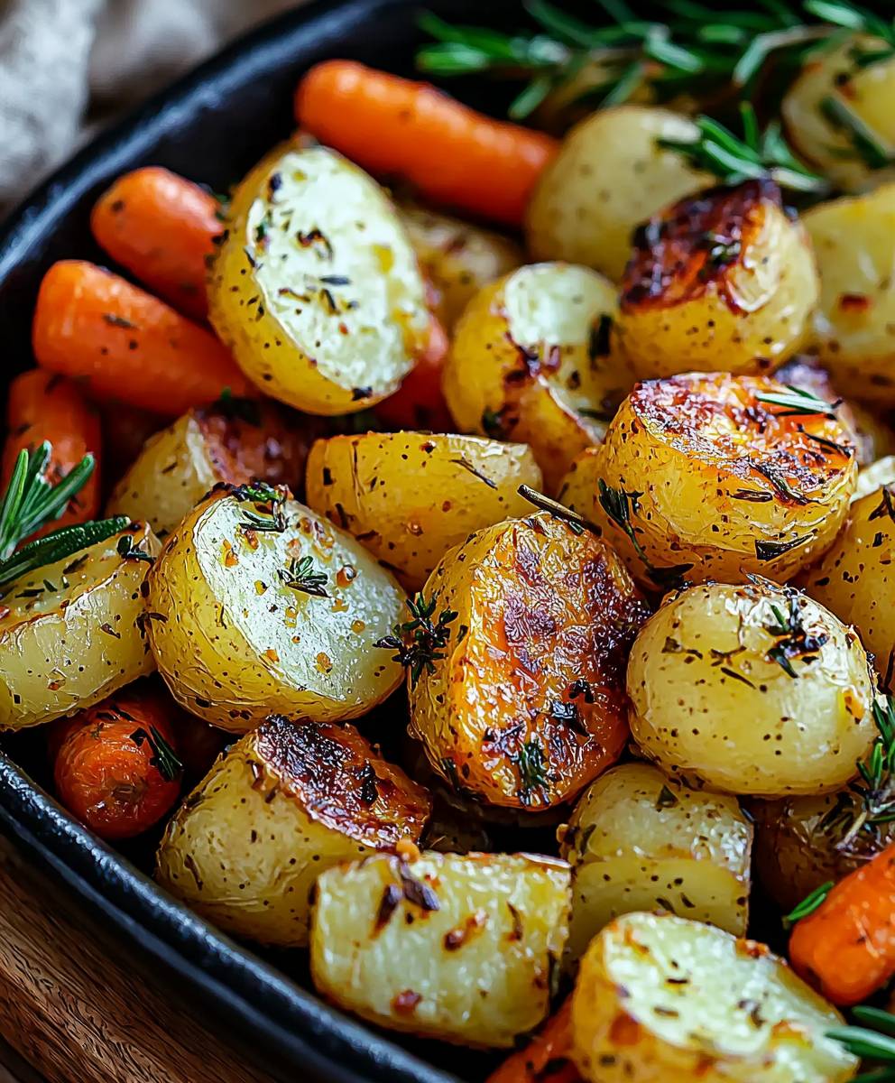 Garlic Herb Roasted Vegetables