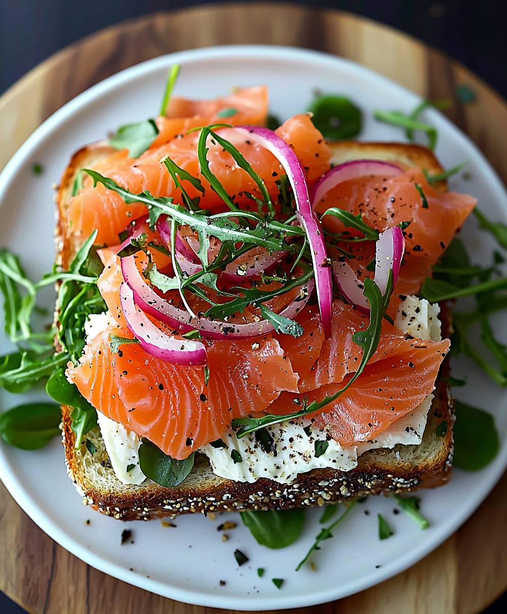 Smoked Salmon Sandwiches