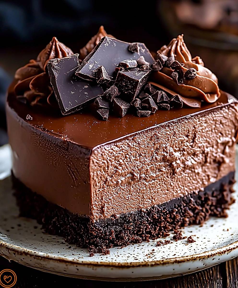 Triple Chocolate Cheesecake