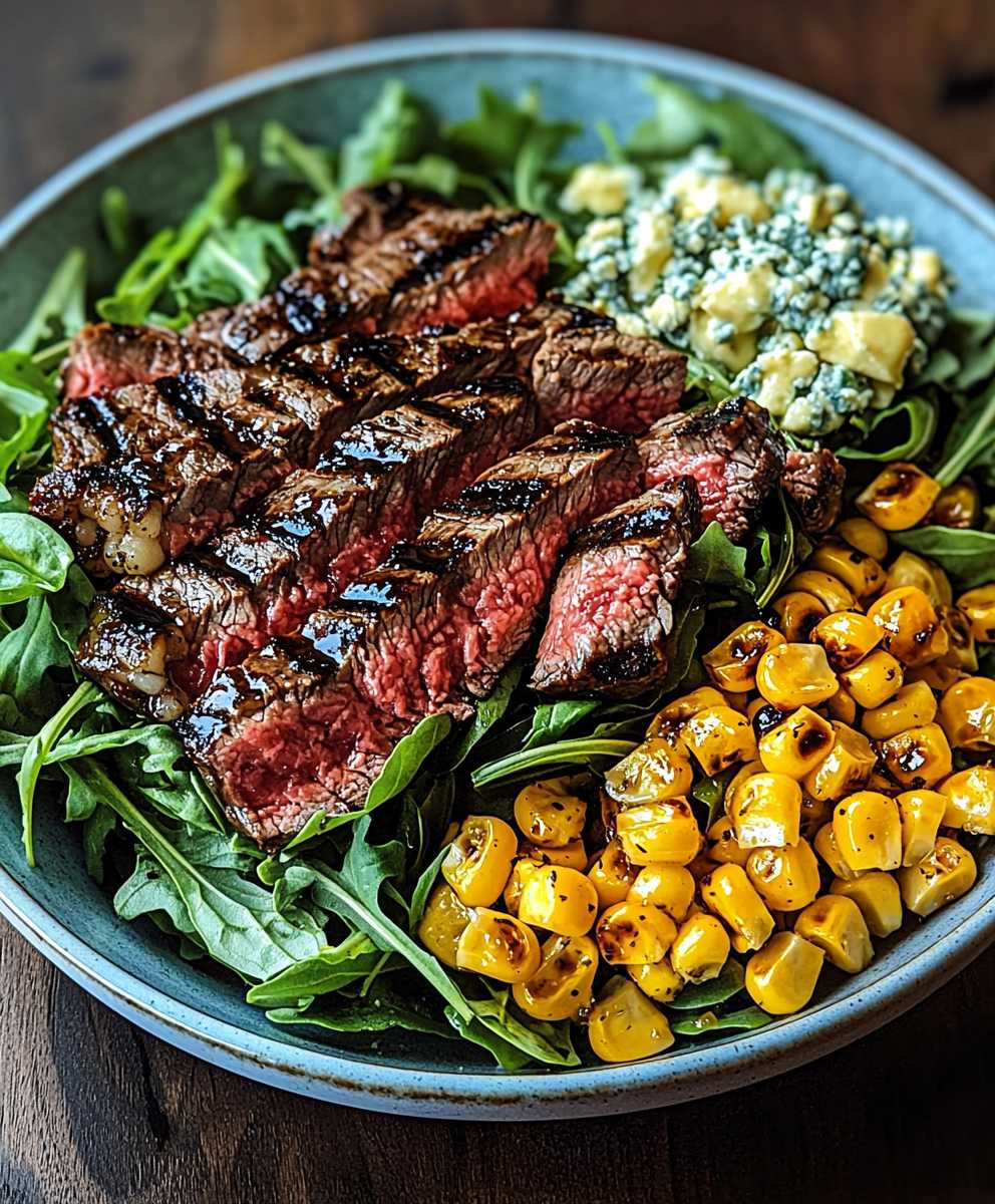 Grilled Balsamic Steak Salad