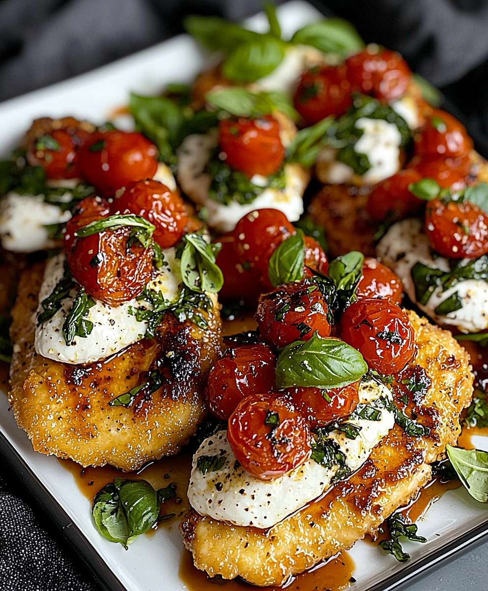 Italian basil chicken cutlets
