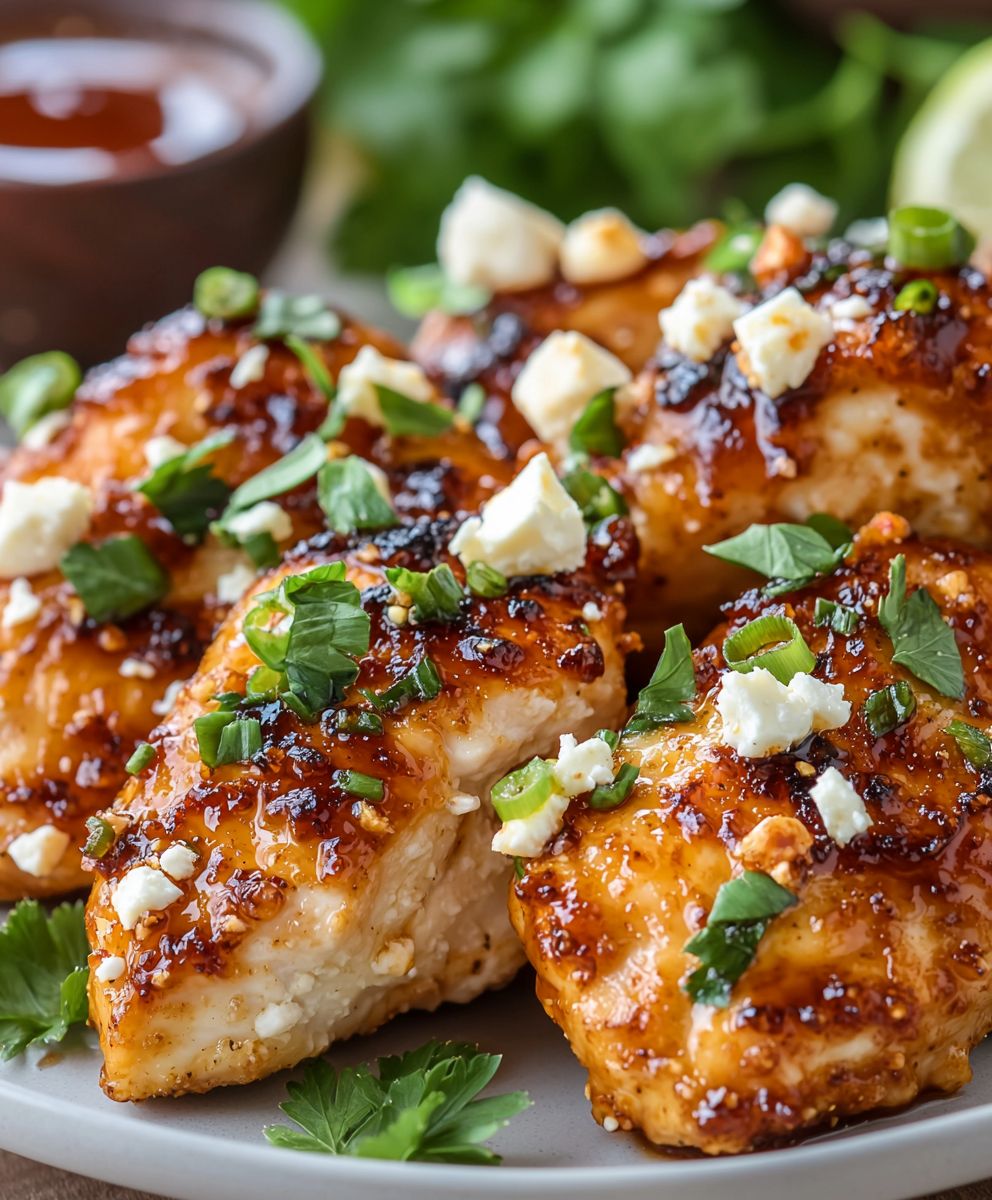 Hot Honey Feta Chicken
