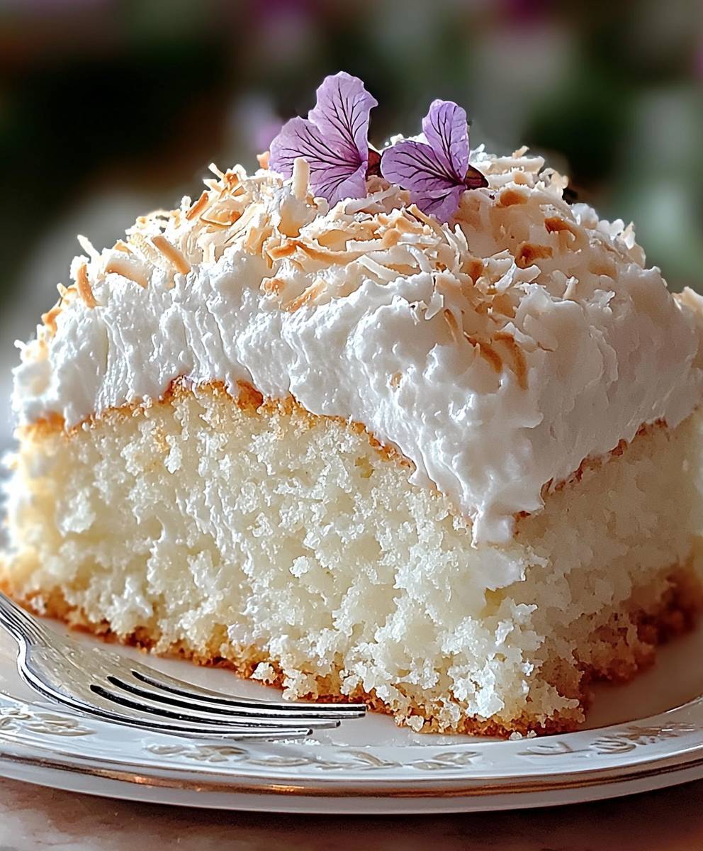 Coconut Cloud Cake