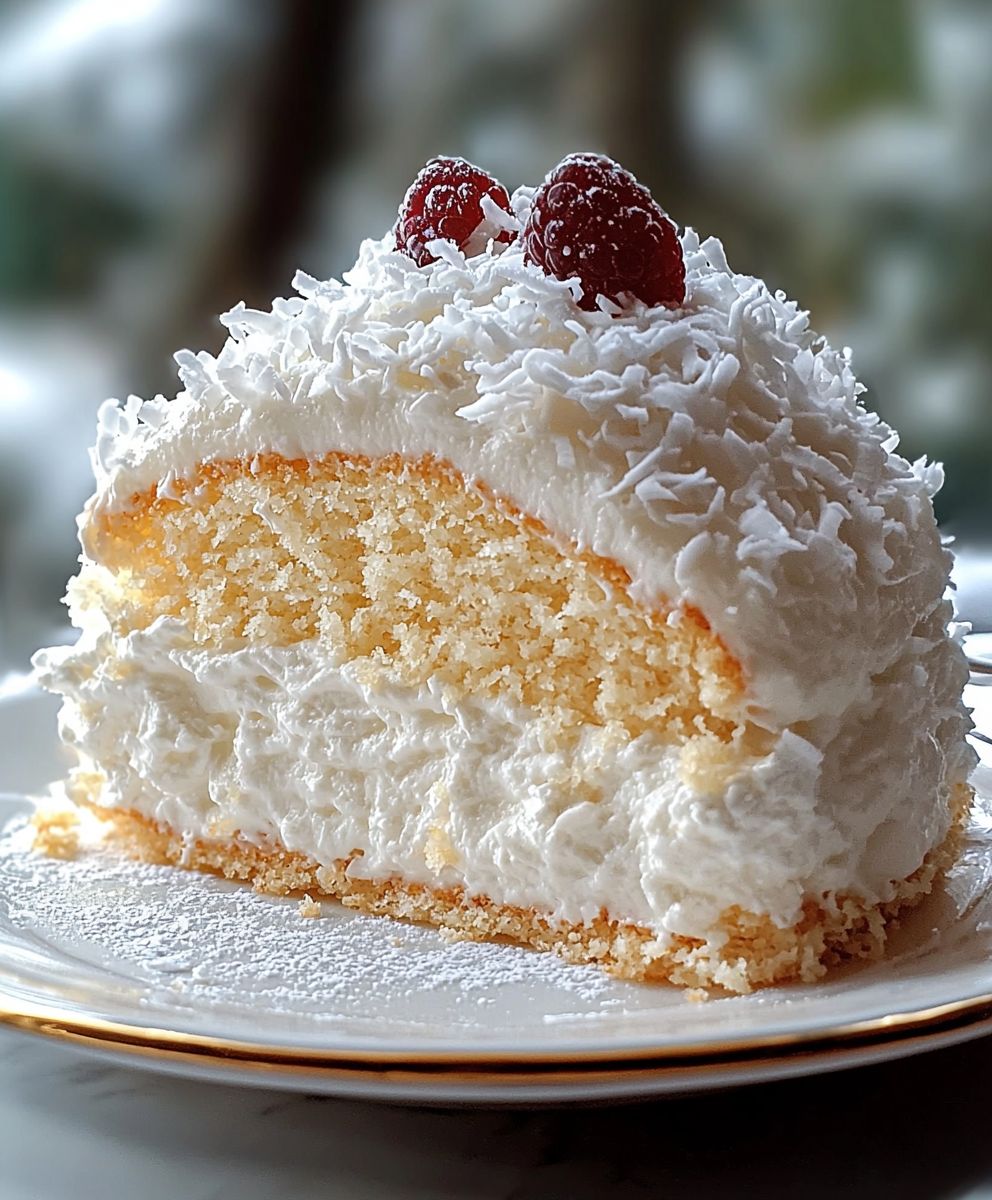 Coconut Cloud Cake