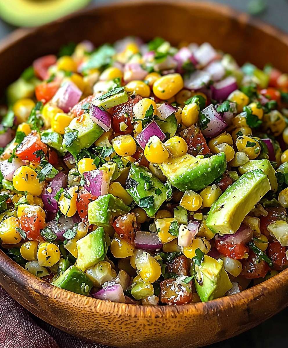 Summer Corn Avocado Salad