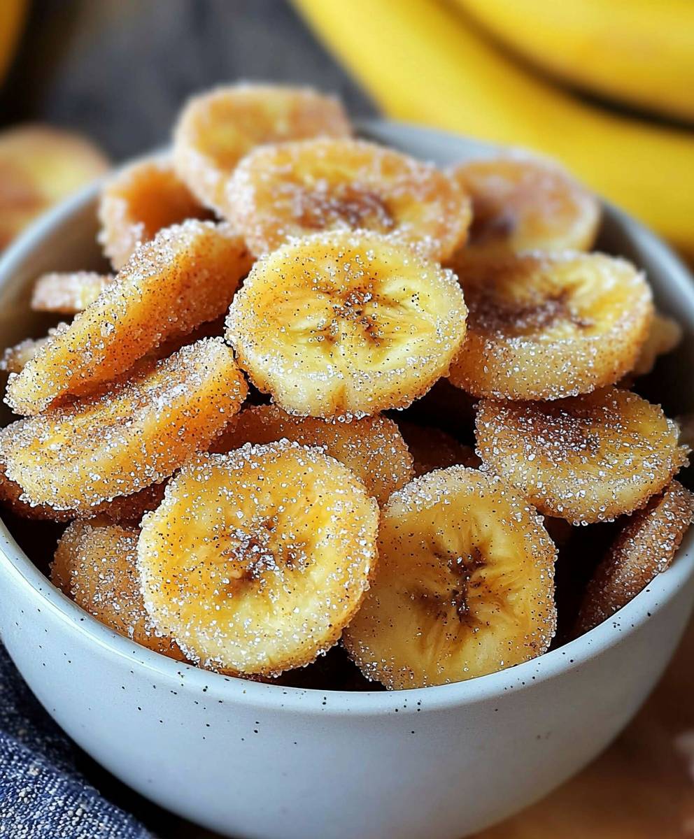 Air Fryer Banana Chips