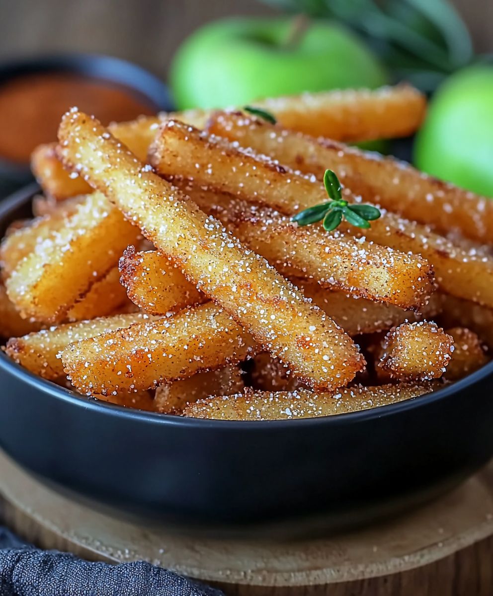 Air Fryer Apple Fries