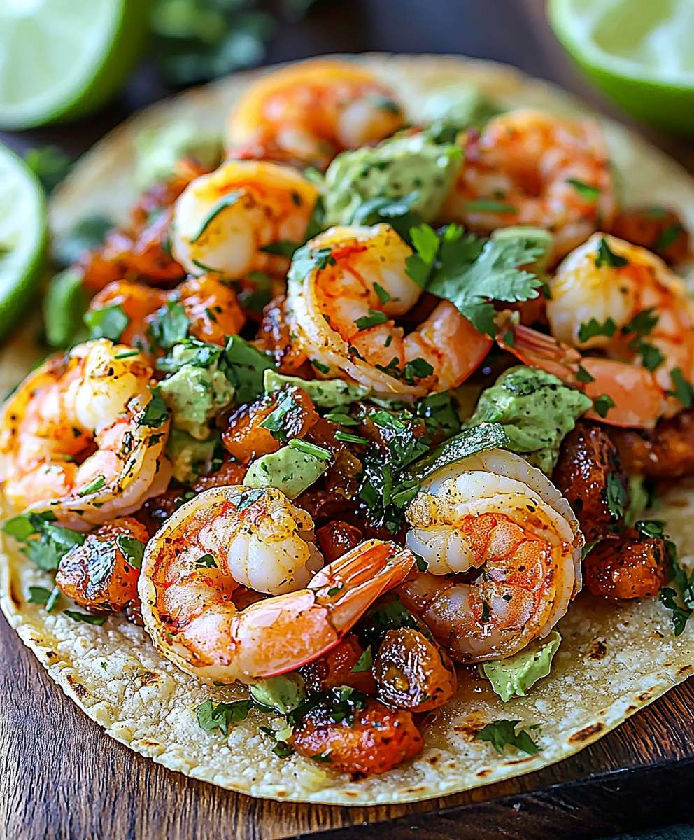 Shrimp tacos flavor lovers