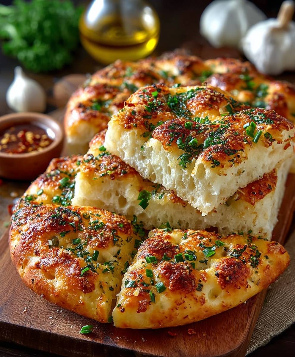Garlic Parmesan Focaccia