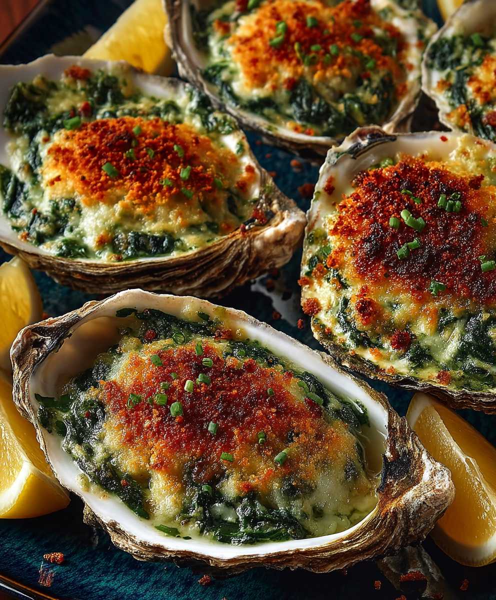 Oysters Rockefeller