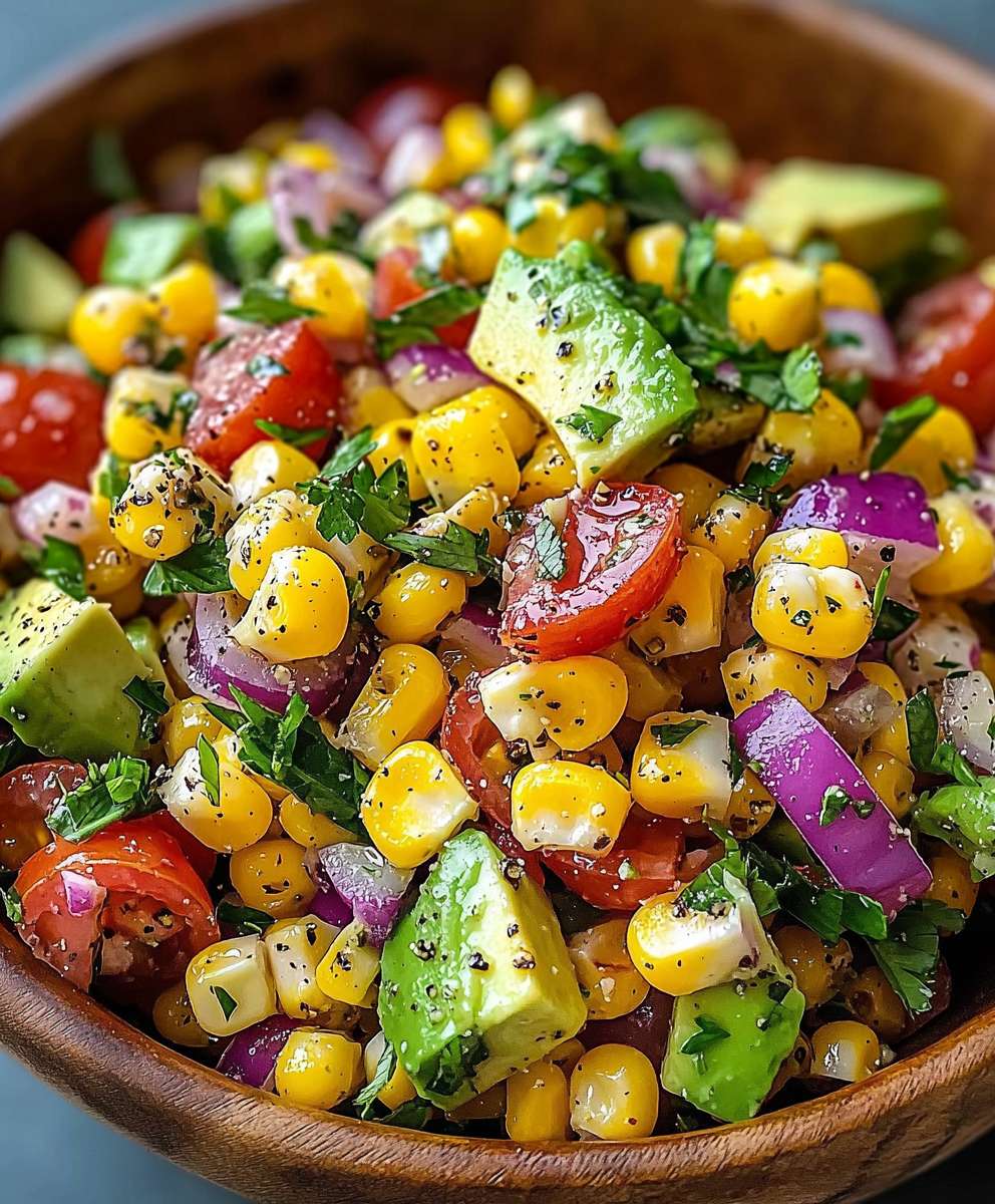 Summer Corn Avocado Salad