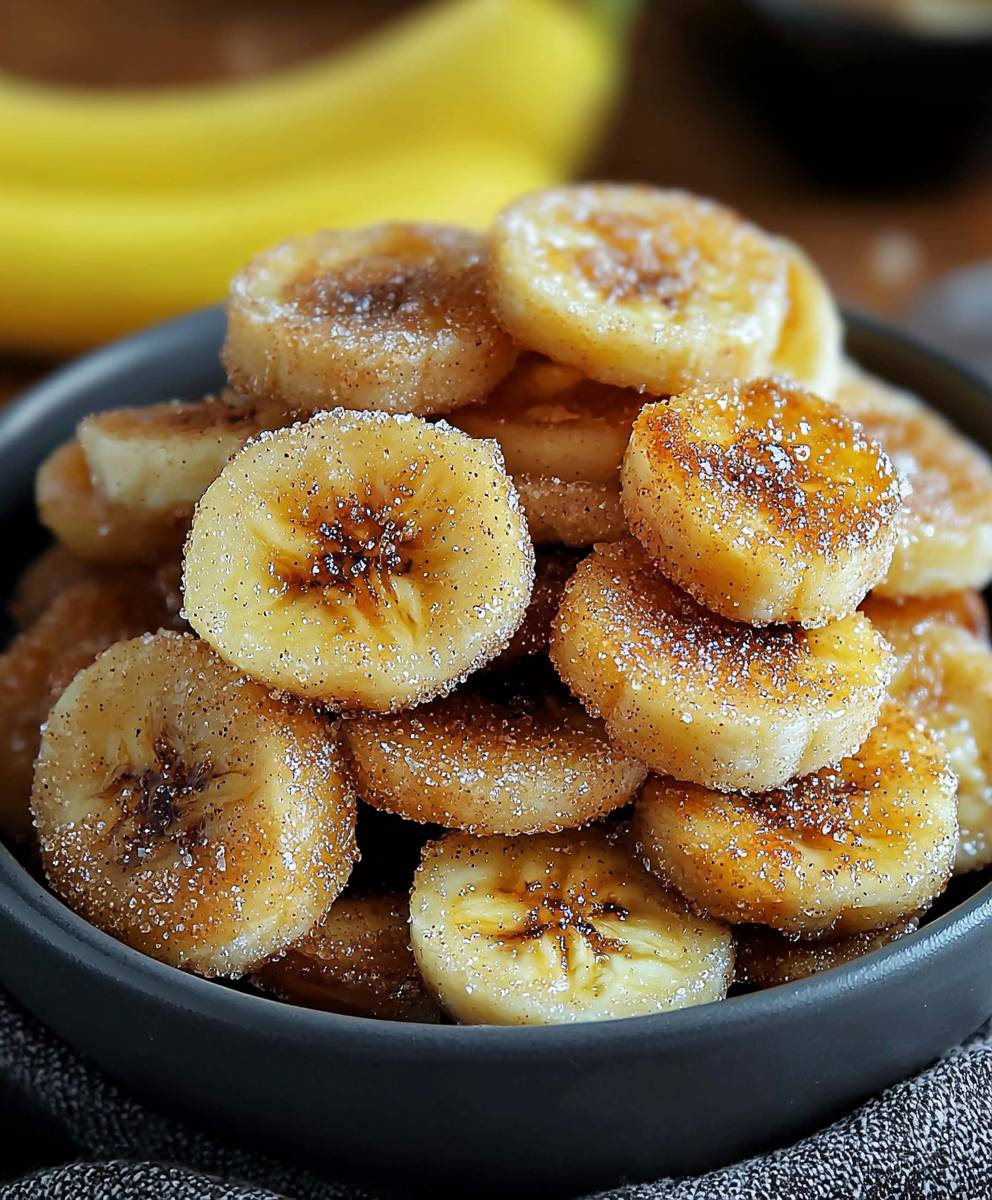 Air Fryer Banana Chips