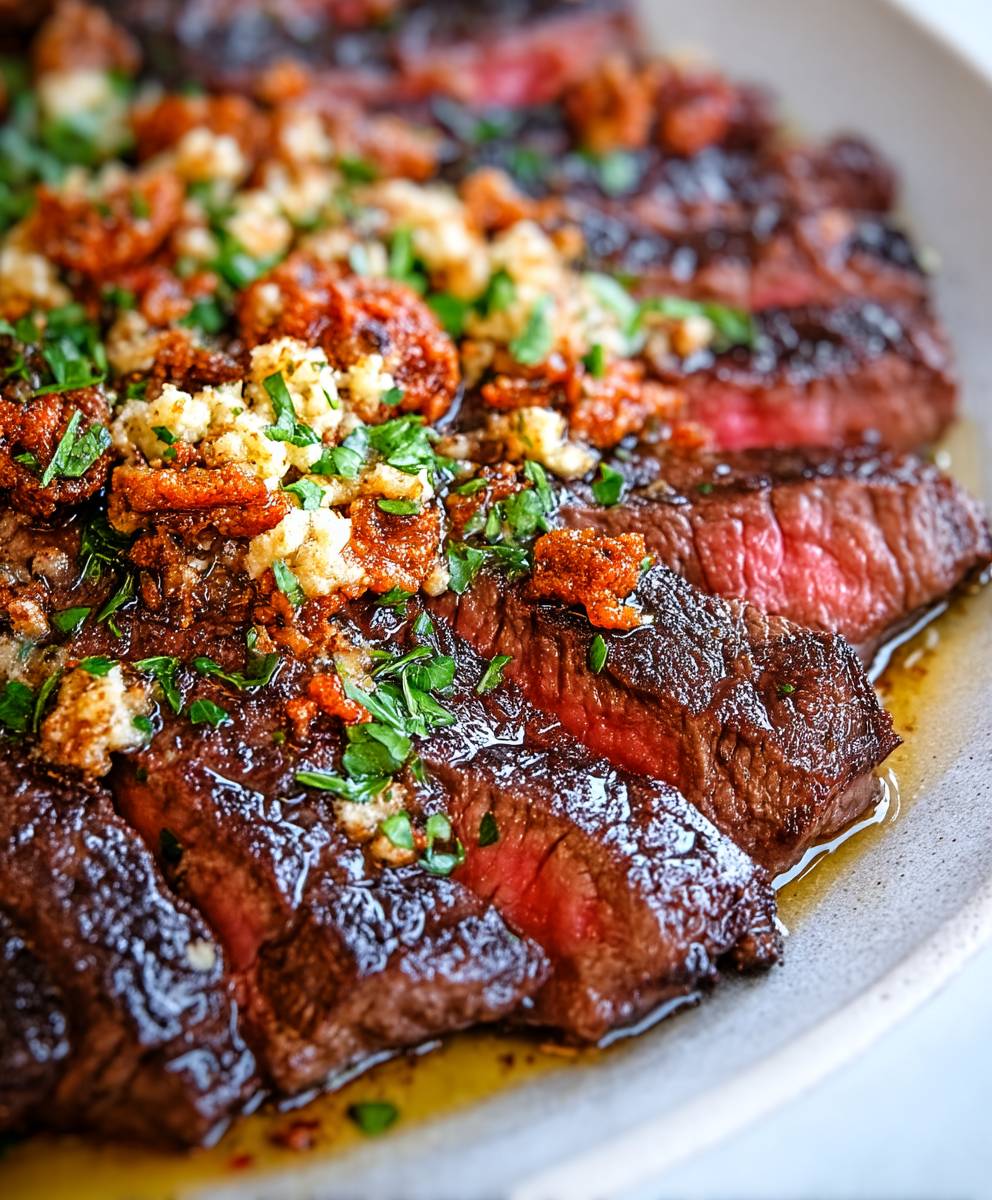 Garlic Butter Brazilian Steak