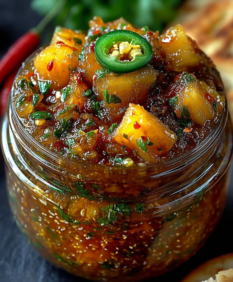 Pineapple Jalapeno Chutney