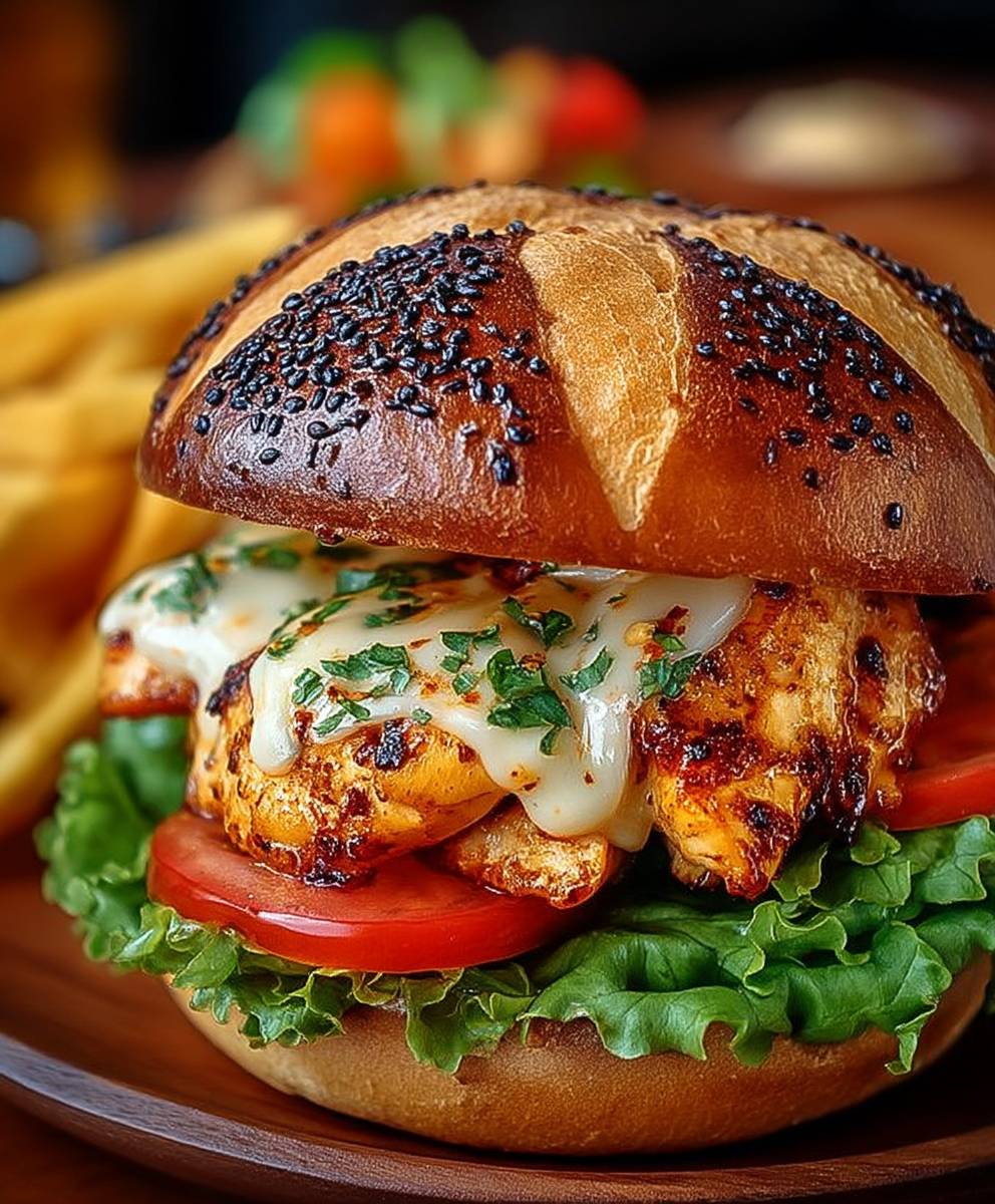 Chipotle Chicken Burger