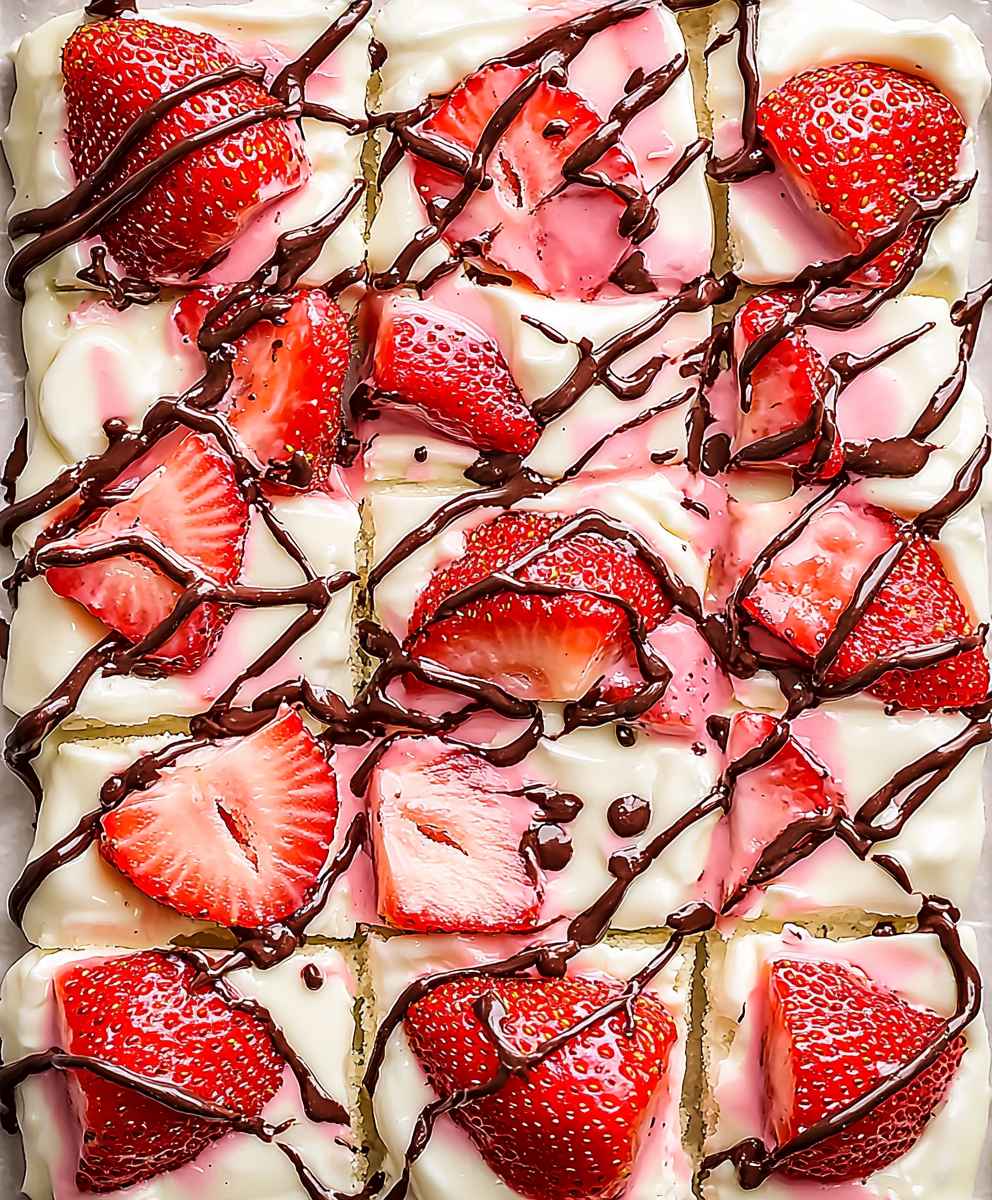 Strawberry Yogurt Bark