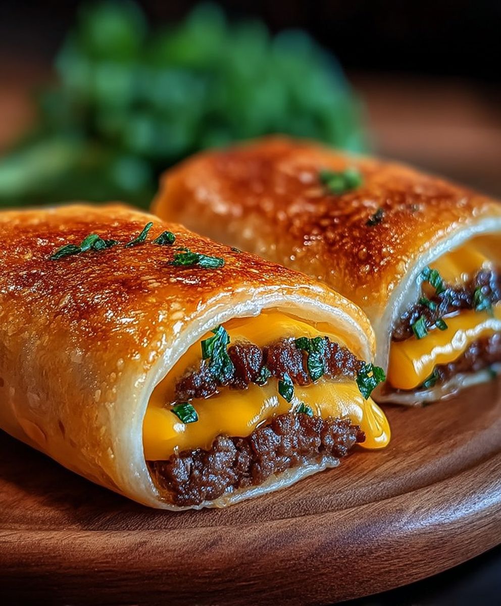 Garlic Butter Beef Rollups