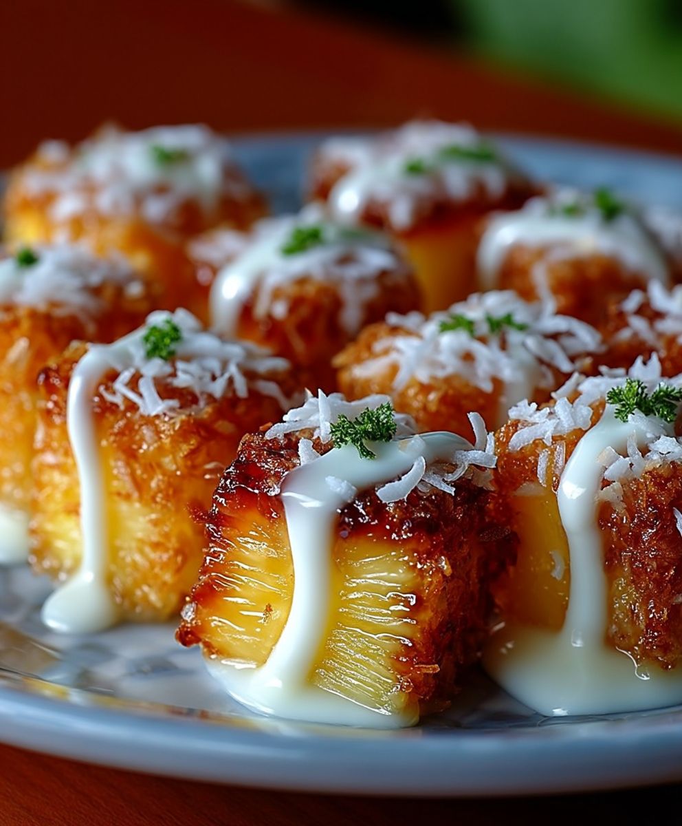 Coconut Pineapple Bites