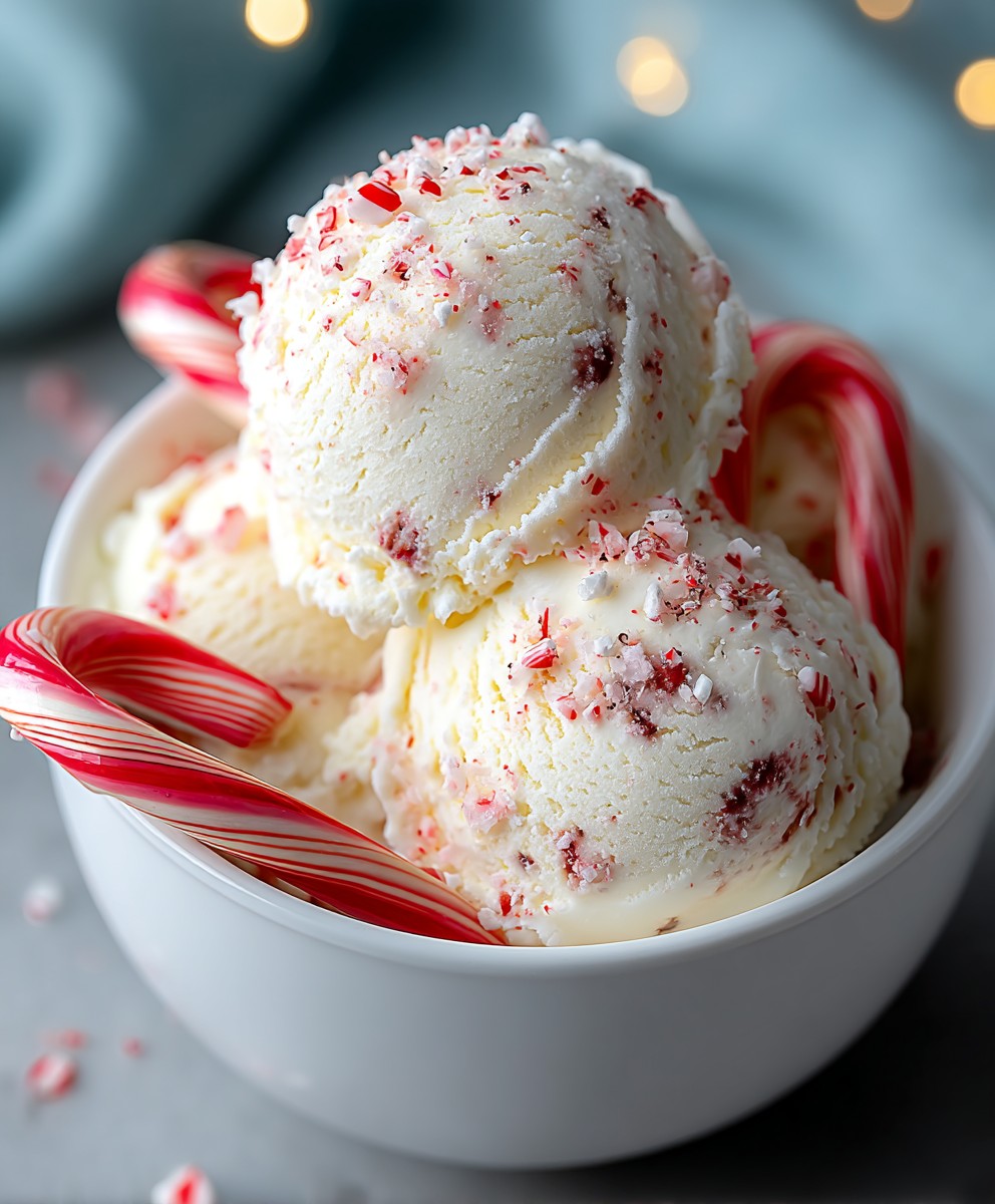 Candy Cane Ice Cream
