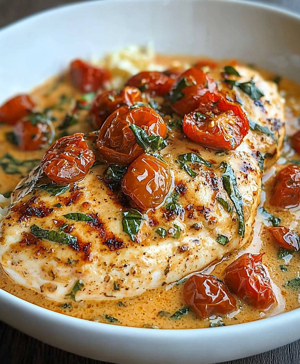 Tomato Basil Chicken Cream