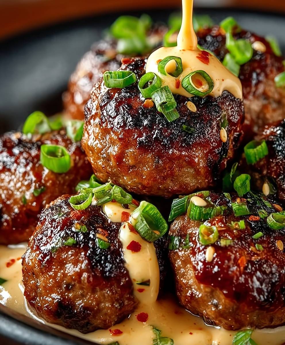 Korean BBQ Meatballs
