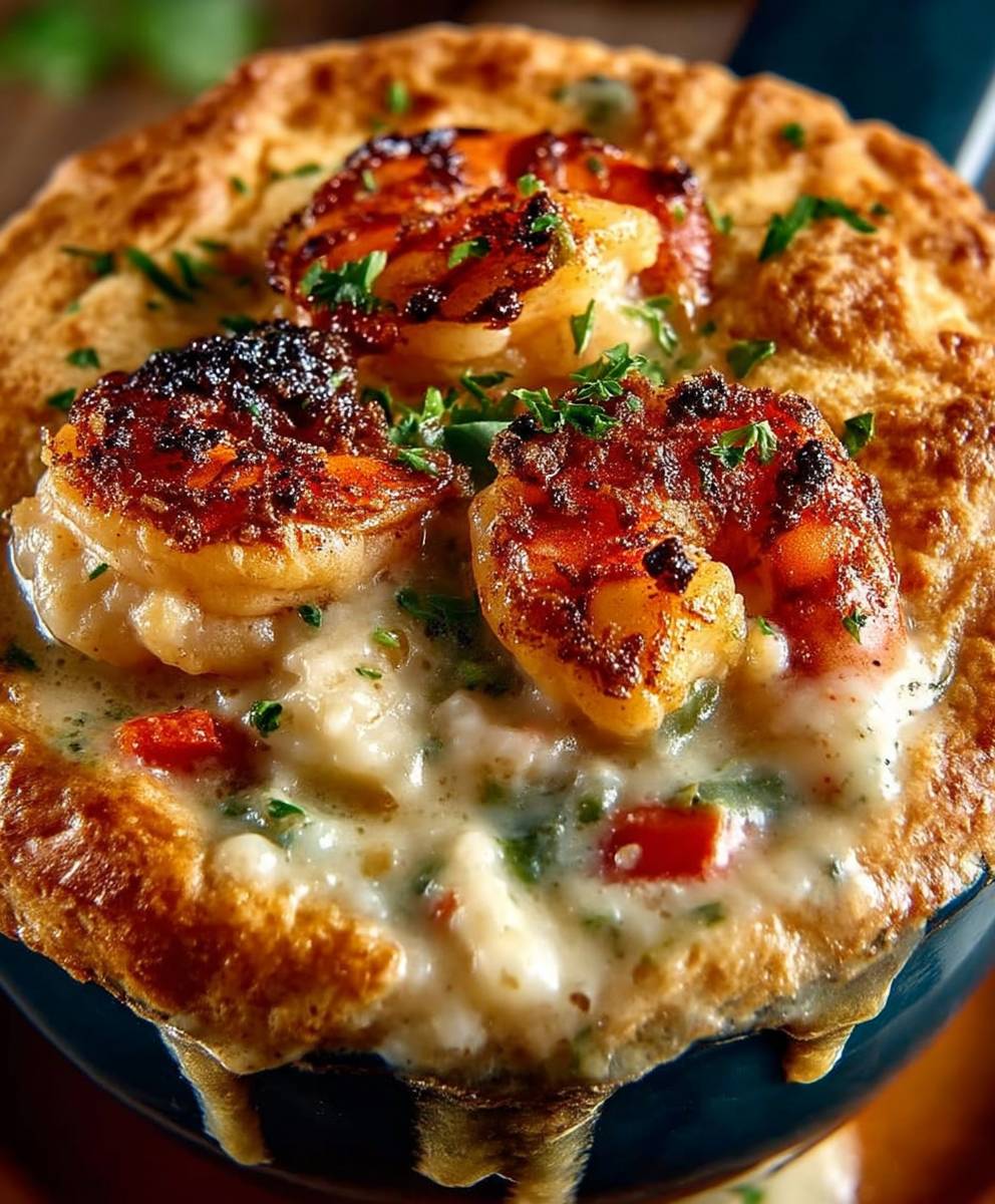 Cheddar Bay Biscuit Pot Pie
