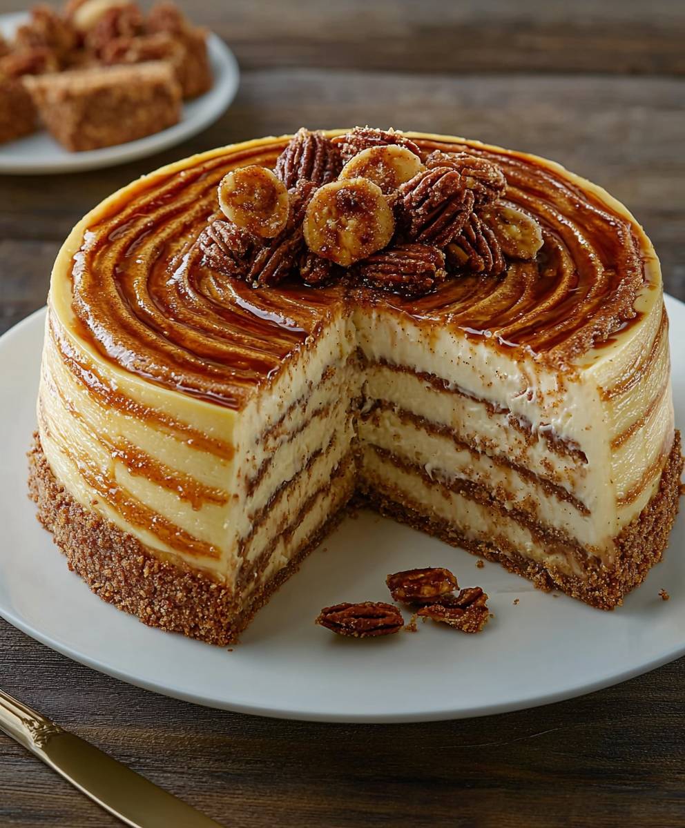 Cinnamon Swirl Cheesecake