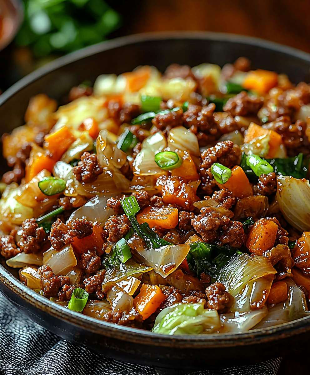 Beef and Cabbage Stir Fry