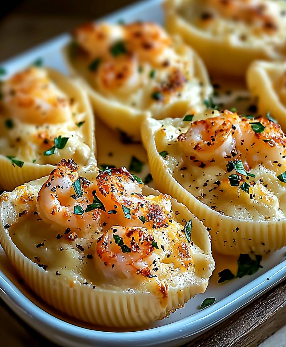 Seafood Stuffed Shells