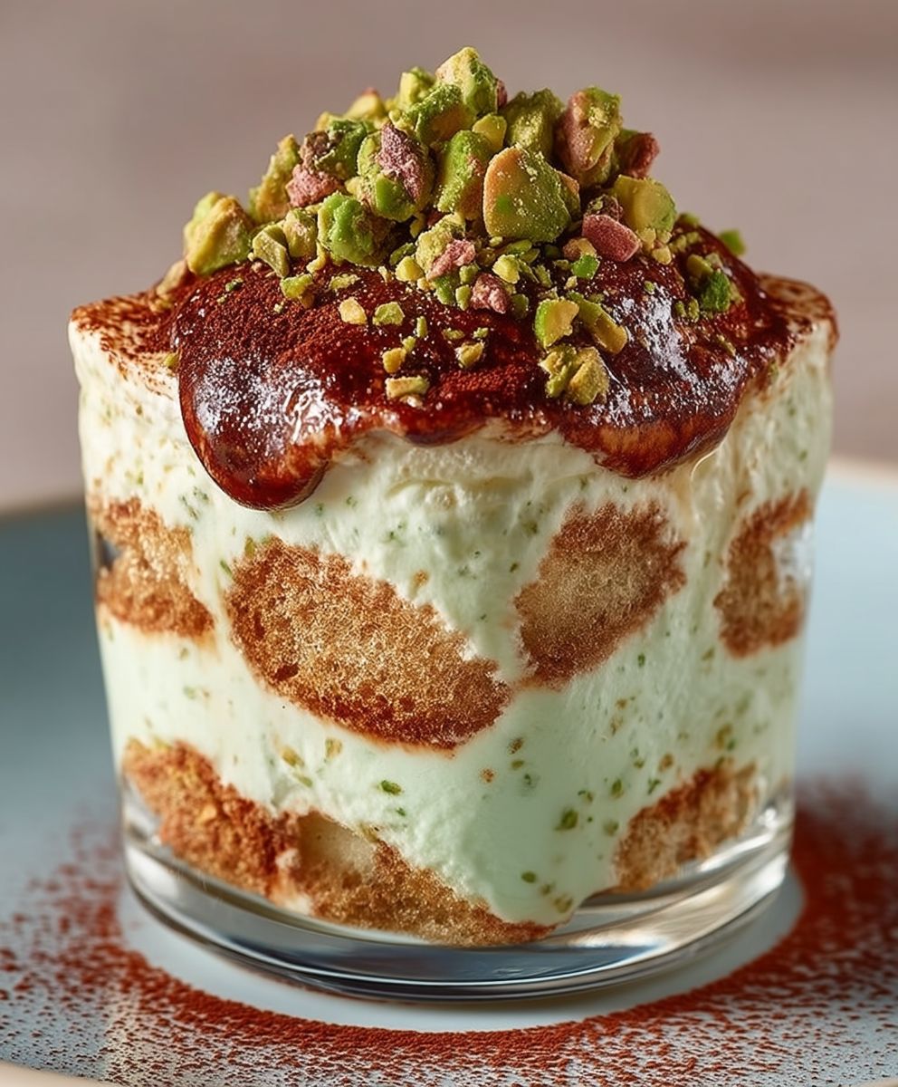 Pistachio Tiramisu