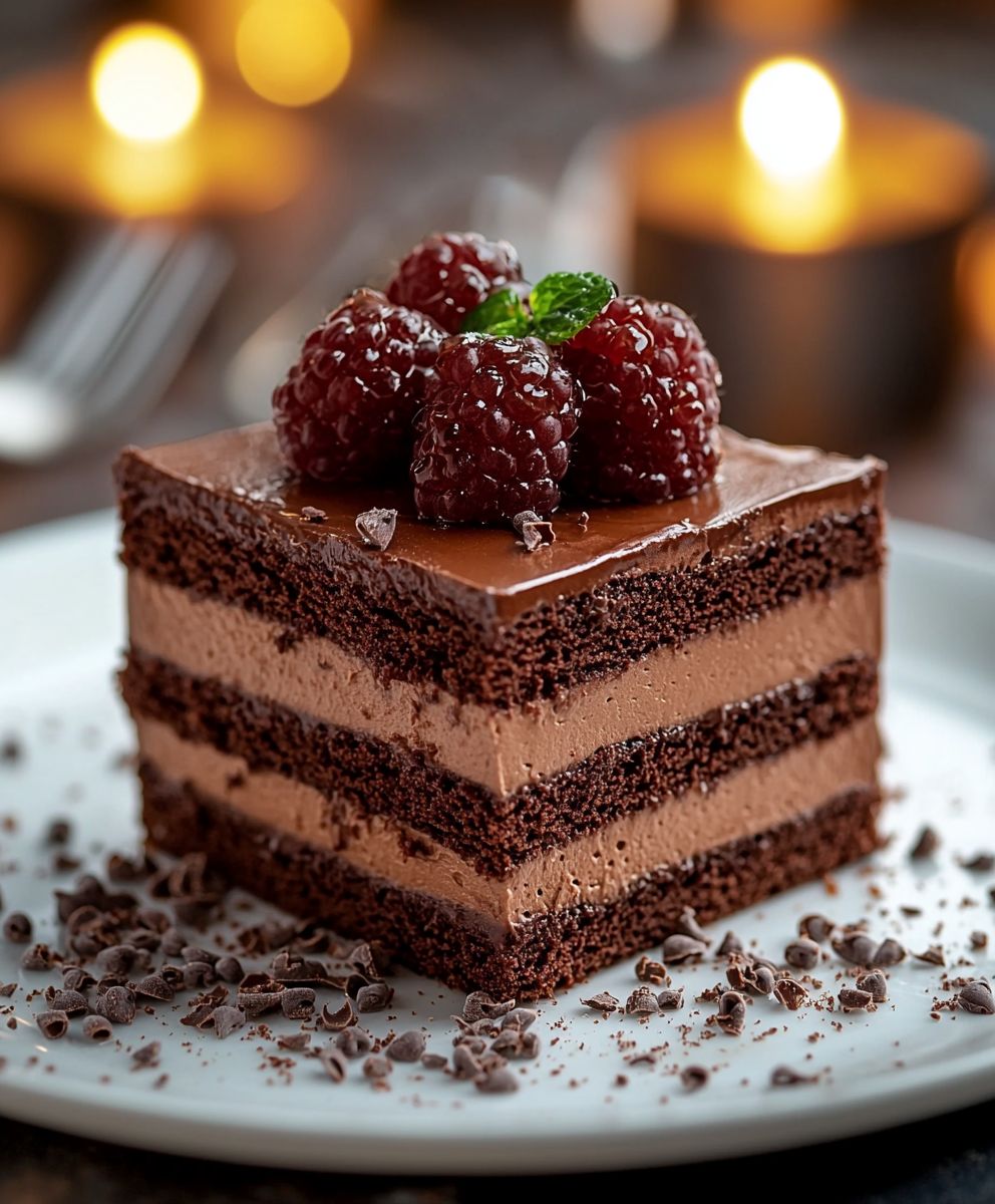 Chocolate Mousse Cake
