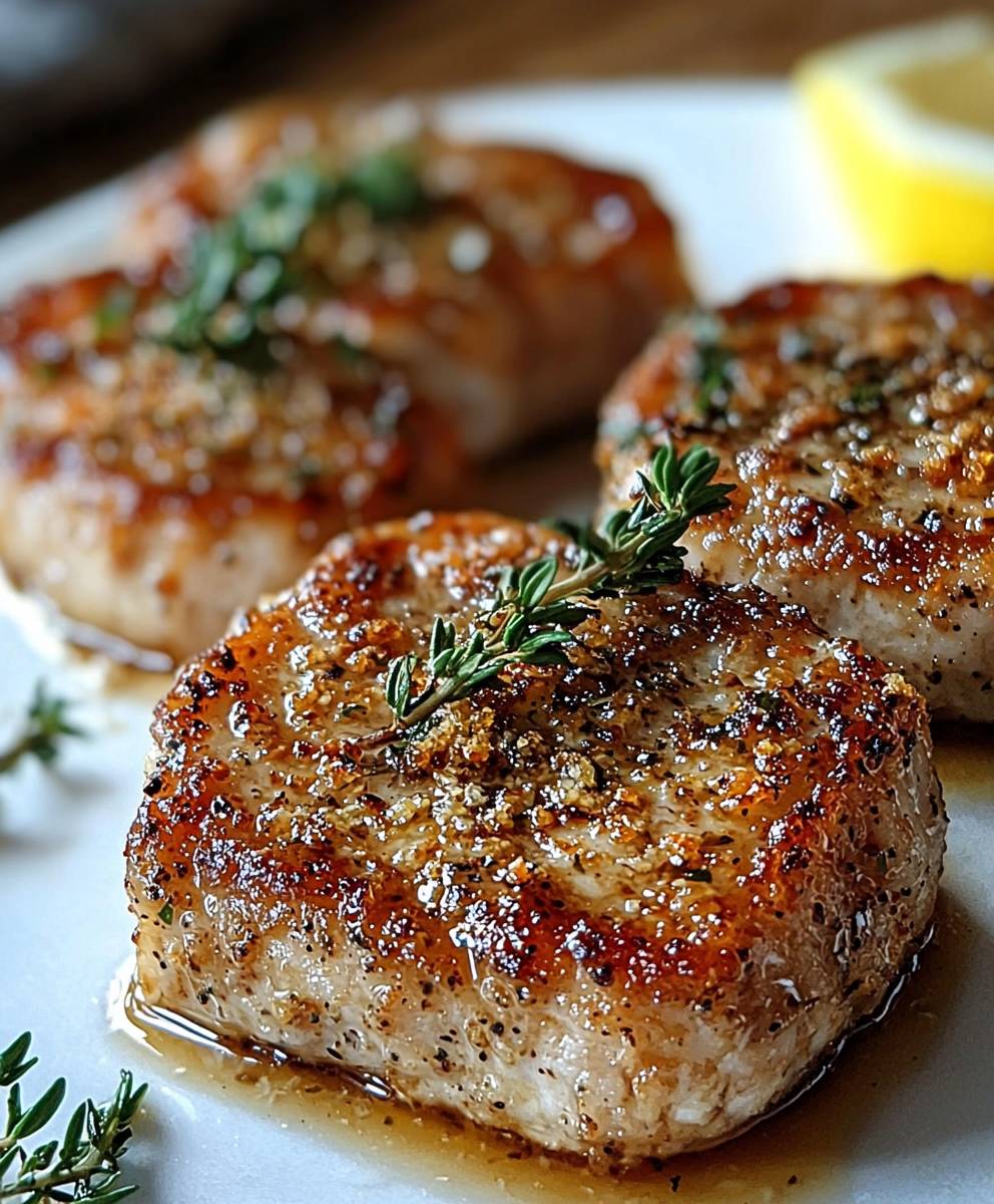 Garlic Parmesan Pork Chops