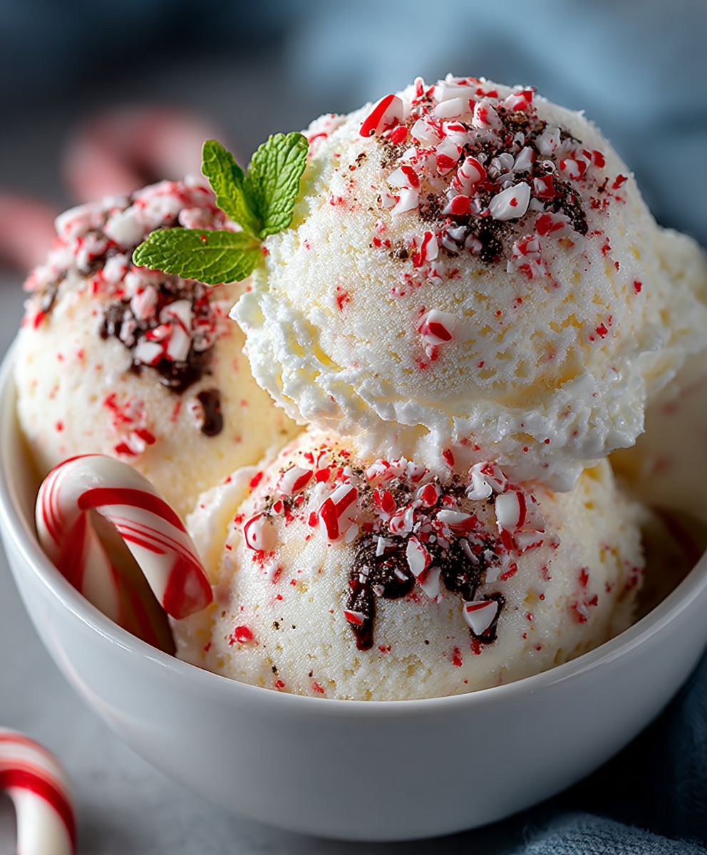Candy Cane Ice Cream