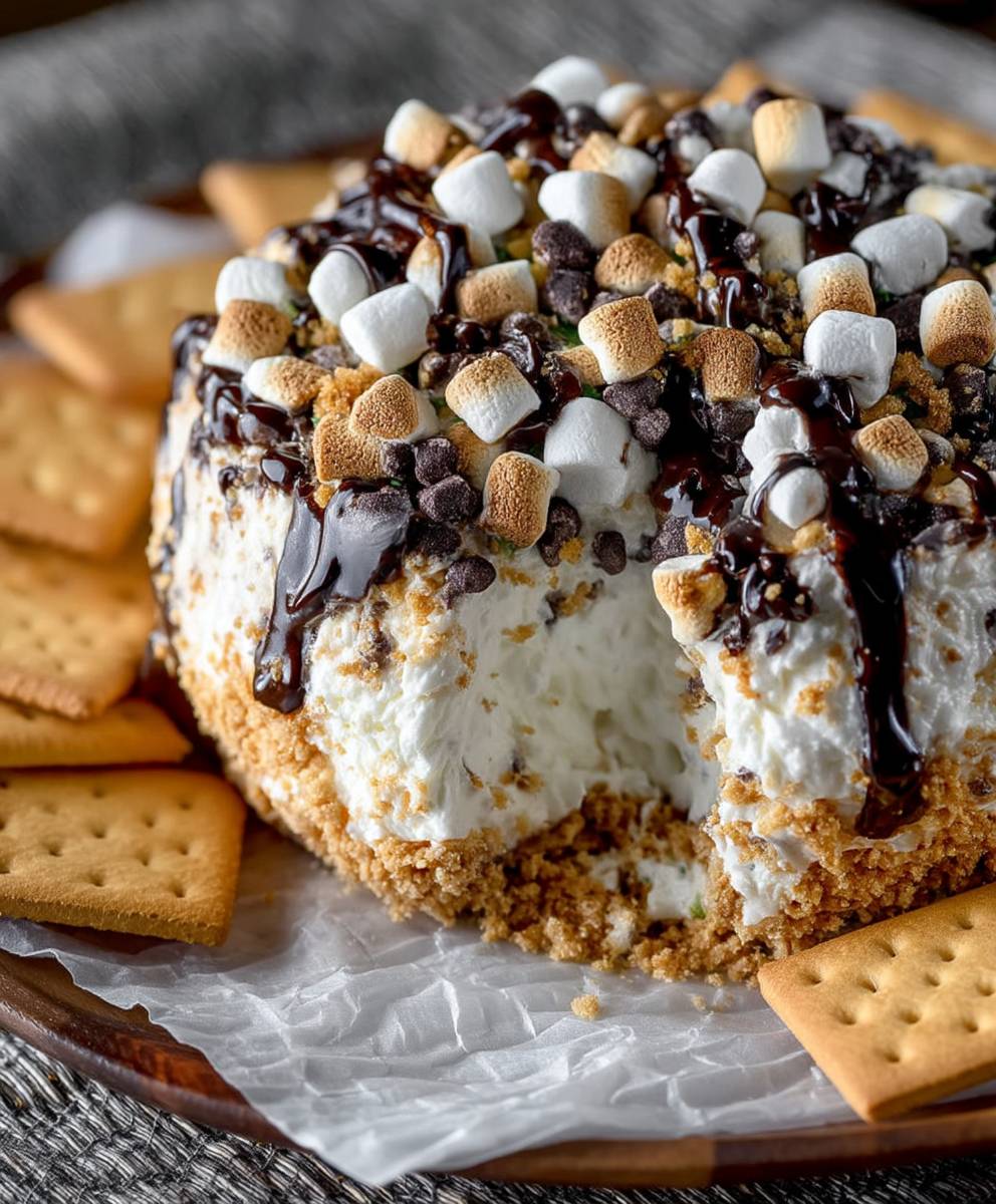 Smores cheeseball