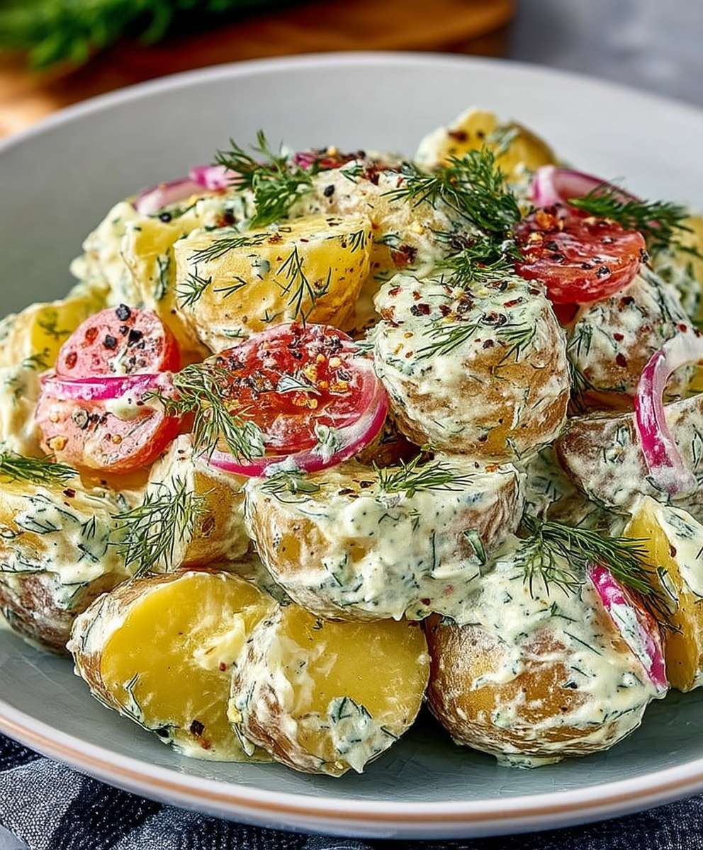 Dill Potato Salad Summer