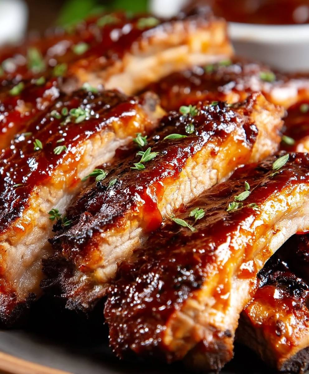 Oven Baked Barbecue Ribs