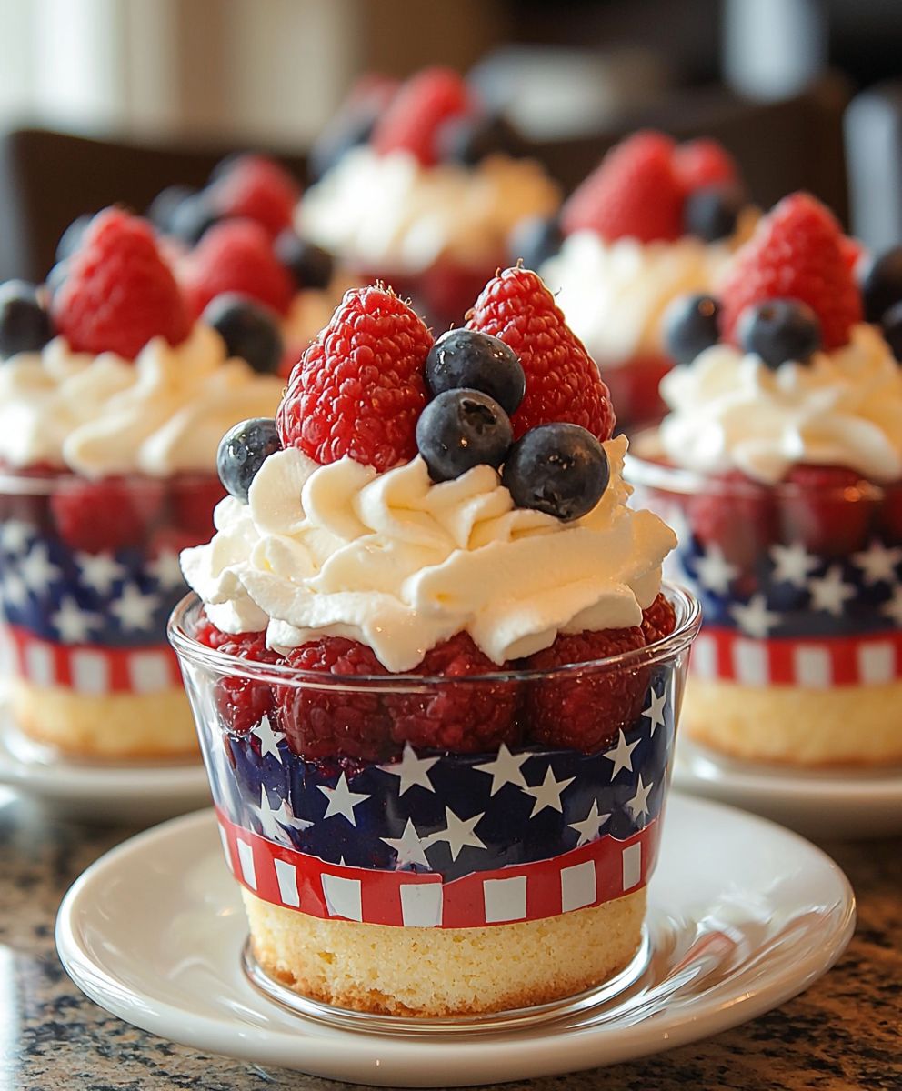 Berry Trifle Cups