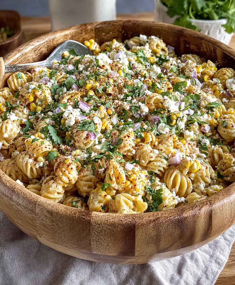 Elote Pasta Salad