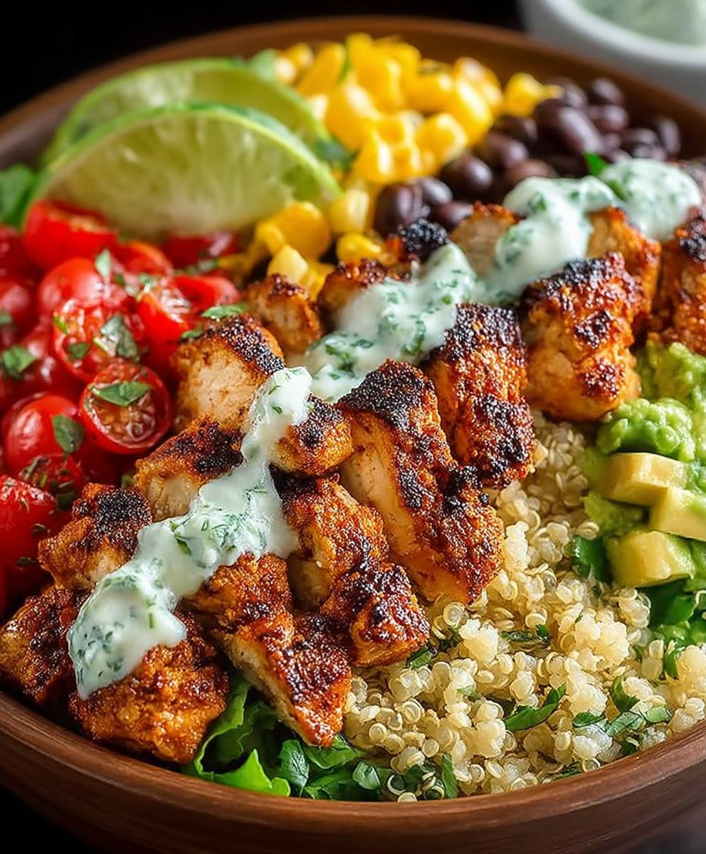 Southwest Chicken Grain Bowl