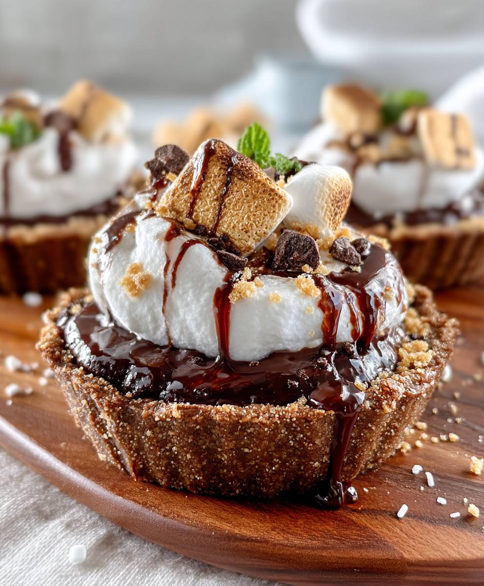 Mini Smores Pies