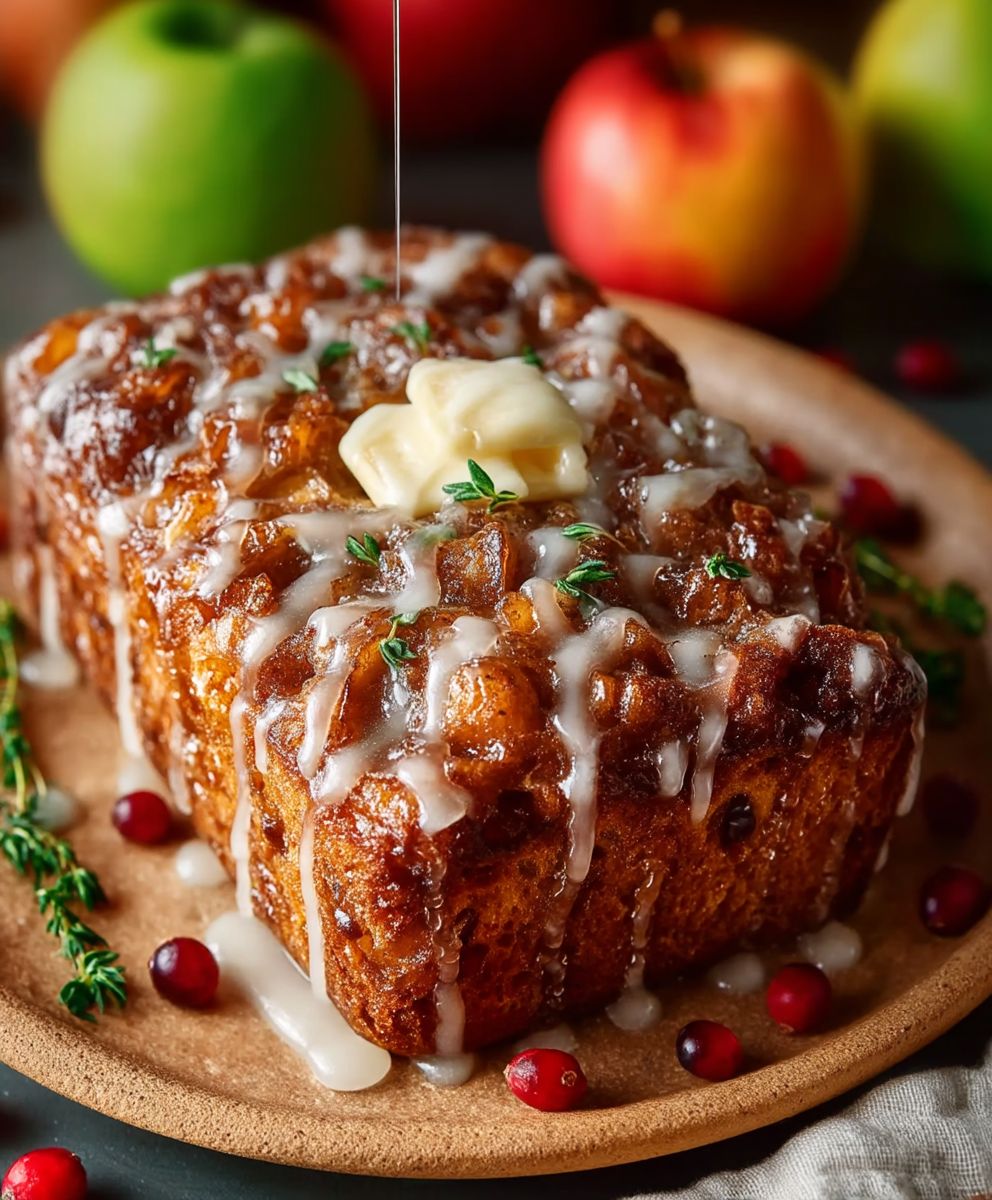 Amish Apple Fritter Bread