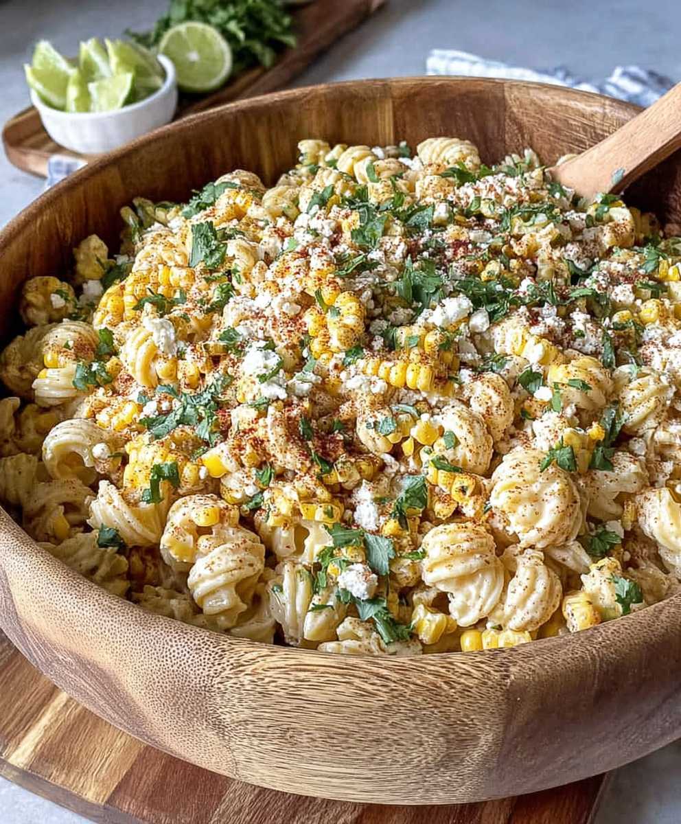 Elote Pasta Salad