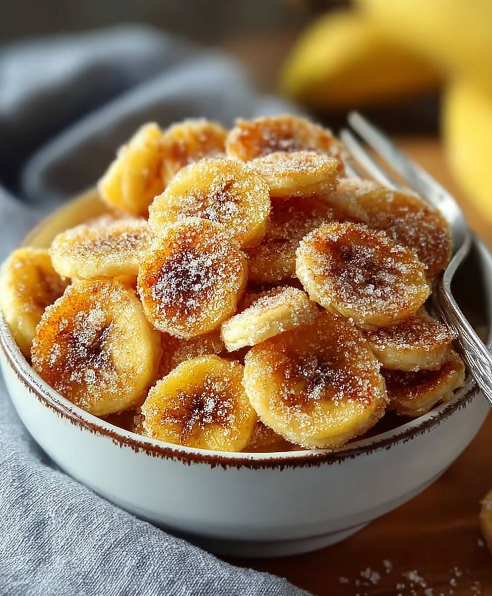 Air Fryer Banana Chips