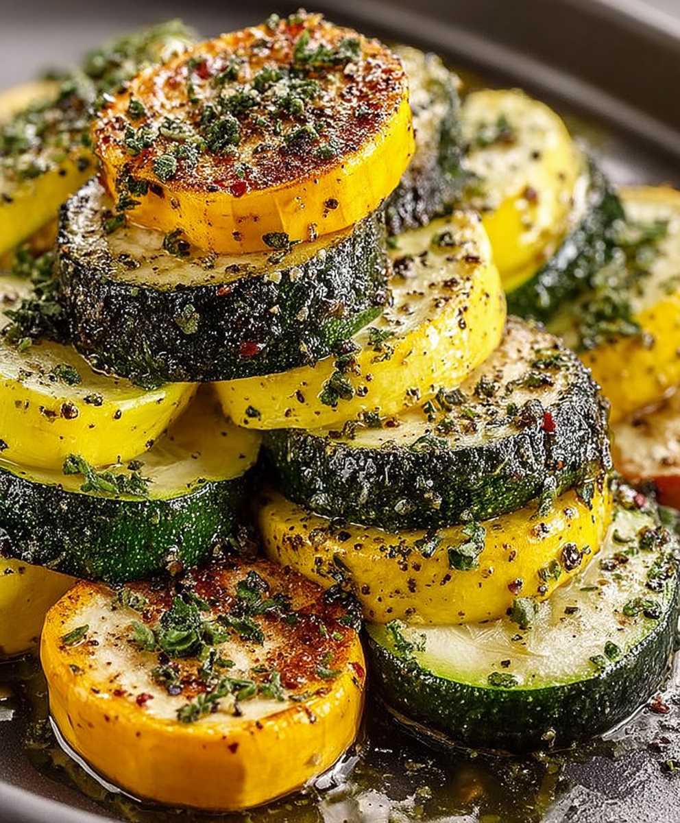 Roasted Zucchini Yellow Squash