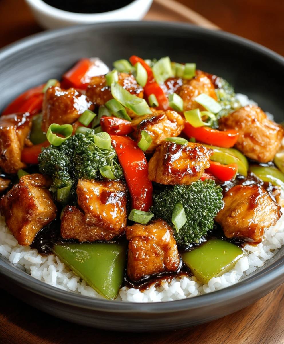 Teriyaki Chicken Stir Fry