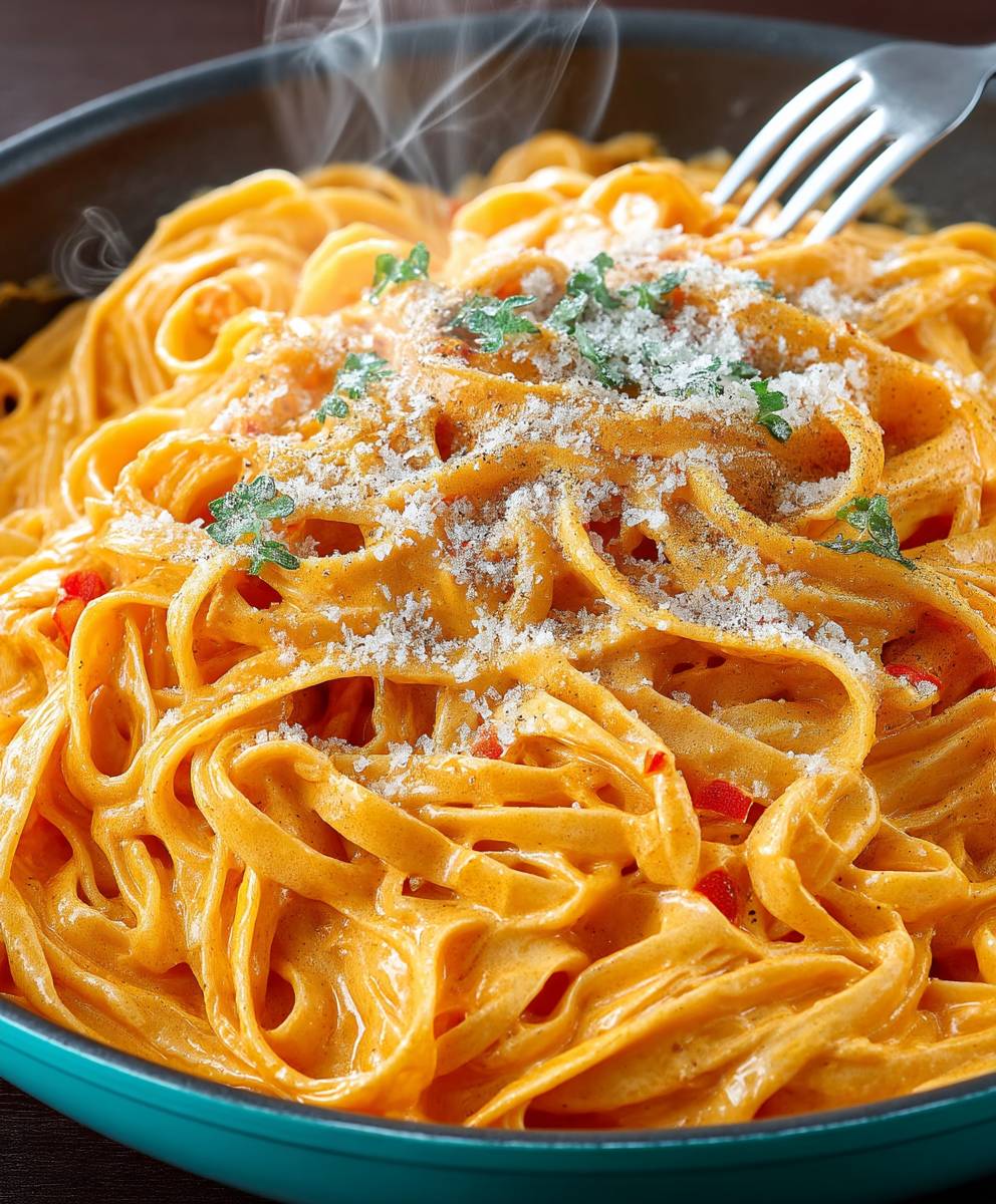 Red Pepper Alfredo Sauce