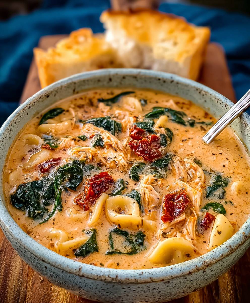 Creamy Tuscan Chicken Soup