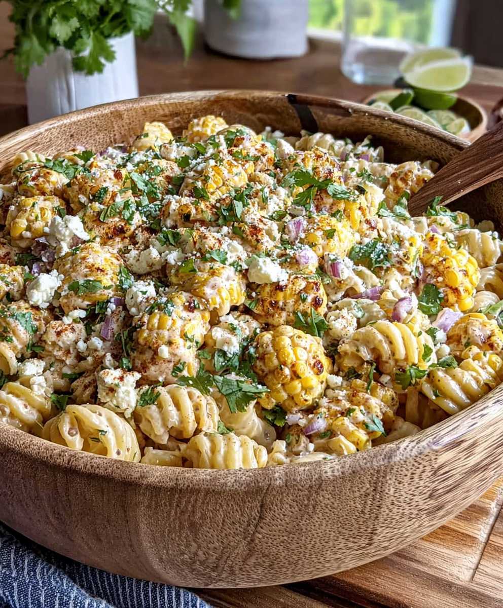 Elote Pasta Salad