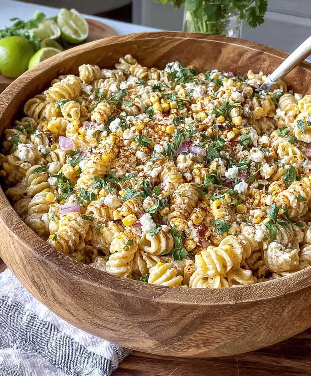Elote Pasta Salad