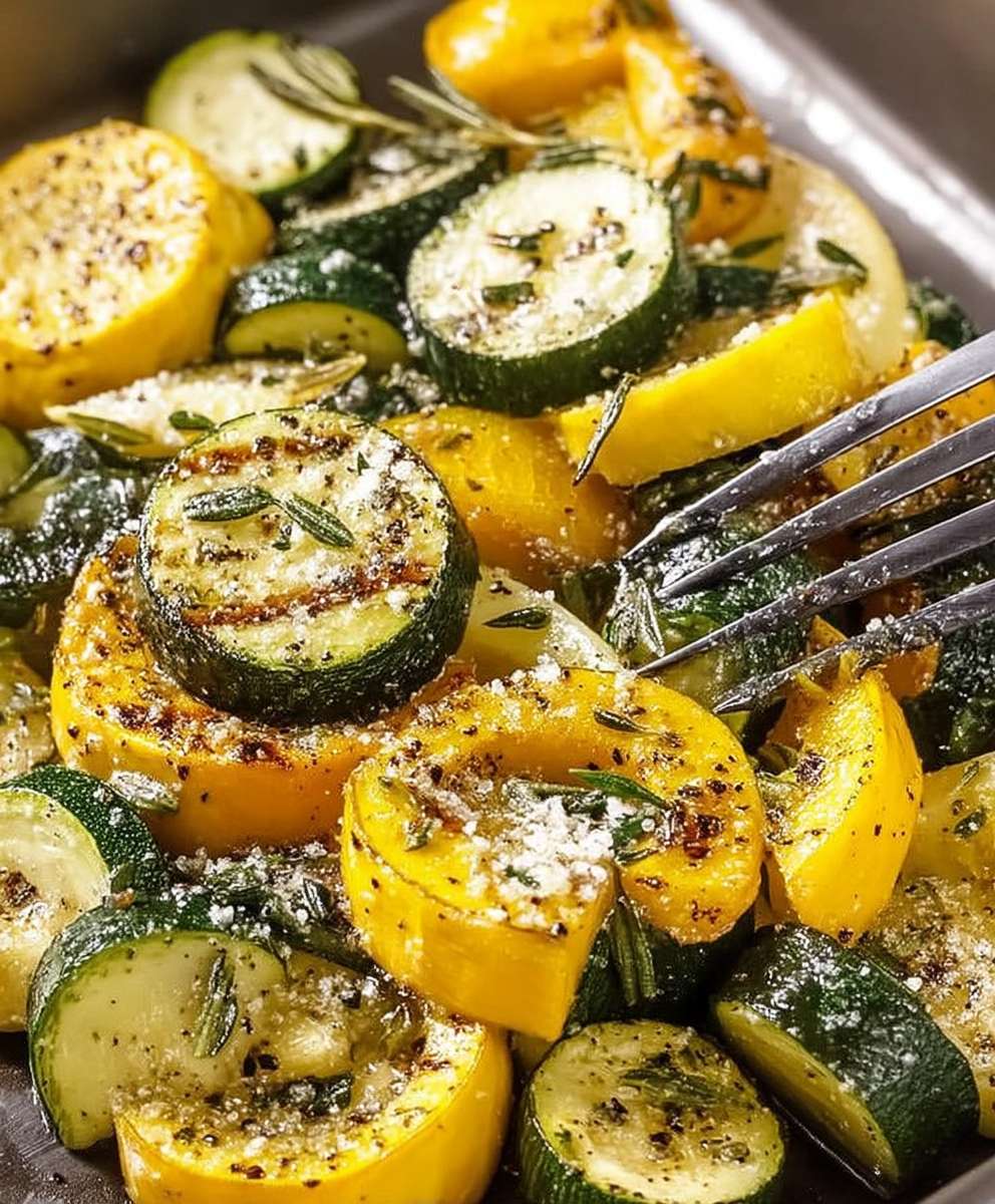 Roasted Zucchini Yellow Squash